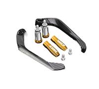 Guardamanos universales Moto para CBR 600 400 900 650 150 125 300 500 929 954 1000 250 R/RR/F/XX Accesorios De Protección Palanca Freno Y Embrague(Yellow with Logo)