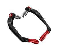 Guardamanos universales Moto para Ninja EX500R/GPZ500S 1990-2009 2010 2011 Protector De Manillar para Motocicleta Palanca Freno Y Embrague(Red)