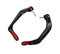 Guardamanos universales Moto para Ninja Z125 2015-2024 2023 2022 2021 2020 Protector De Manos Manillar Motocicleta, Manetas Embrague Y Freno(Red)