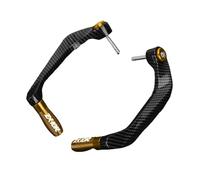 Guardamanos universales Moto para Ninja ZX10R Accesorios para Motocicletas Protector De Manillar Palanca Freno Y Embrague Manos(Yellow with Logo)