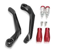 Guardamanos universales Moto para Ninja ZX636 ZX6RR 2003 2004 2005 2006 Accesorios Motocicletas Protector De Palancas Freno Y Embrague Aluminio(Red ZX636)