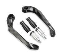 Guardamanos universales Moto para Ninja ZX636 ZX6RR 2003 2004 2005 2006 Accesorios Motocicletas Protector De Palancas Freno Y Embrague Aluminio(Balck)