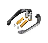 Guardamanos universales Moto para Rebel CMX250C Puños De Manillar Motocicleta 7/8" Y 22 Mm Protección Palanca Freno Embrague(Yellow 1 Set)