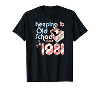 Guardando discos de vinilo de la vieja escuela desde 1981 Camiseta