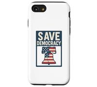 Guardar Democracia Campana de la Libertad Carcasa para iPhone SE (2020) / 7/8