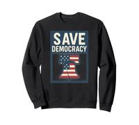 Guardar Democracia Campana de la Libertad Sudadera