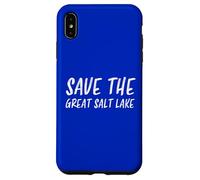 Guardar el Gran Polvo tóxico para la conservación del Agua de Salt Lake Utah Carcasa para iPhone XS MAX