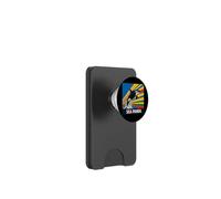 Guardar el mar Pandas Orca Ballena Retro Vintage Océano Vida Silvestre PopSockets PopWallet para MagSafe