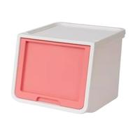 Guardar Juguetes Caja De Juguetes Apilable, Organizador De Almacenamiento De Juguetes Con Tapa Abatible, Contenedor De Juguetes Para Sala De Juegos, Dormitorio, Organización De Sala De Estar, 3 Uds. D