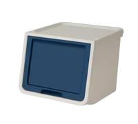 Guardar Juguetes Caja De Juguetes Apilable, Organizador De Almacenamiento De Juguetes Con Tapa Abatible, Contenedor De Juguetes Para Sala De Juegos, Dormitorio, Organización De Sala De Estar, 3 Uds. D