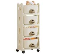 Guardar Juguetes Organizador Plástico Del Almacenamiento Del Juguete De La Caja De Juguetes Con Los Compartimientos De Almacenamiento De Los Juguetes De Las Ruedas Para El Dormitorio De La Sala De Jue