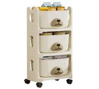 Guardar Juguetes Organizador Plástico Del Almacenamiento Del Juguete De La Caja De Juguetes Con Los Compartimientos De Almacenamiento De Los Juguetes De Las Ruedas Para El Dormitorio De La Sala De Jue