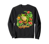 Guardar la Rana arbórea de Ojos Rojos de la Selva Tropical Sudadera