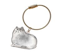 Guardar pelos De Gato Botella | Recipiente para Pelaje de Gato | Botella portátil para Llavero de de Mascotas | Suministros de Aseo para Mascotas en Duelo Recuerdo Hogar Exteriores Viajes en Coch