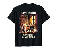 Guardar Punto: Entre Capítulos | Pixel Art for Bookworms Camiseta