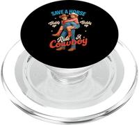 Guardar Un Paseo A Caballo Un Cowboy Queen King Western Cowboy Humor PopSockets PopGrip para MagSafe