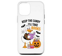 Guárdate los Caramelos, me llevaré Libros Duck Skeleton Carcasa para iPhone 12/12 Pro