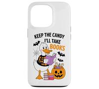 Guárdate los Caramelos, me llevaré Libros Duck Skeleton Carcasa para iPhone 13 Pro