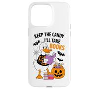 Guárdate los Caramelos, me llevaré Libros Duck Skeleton Carcasa para iPhone 15 Pro MAX