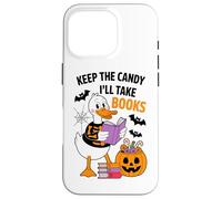 Guárdate los Caramelos, me llevaré Libros Duck Skeleton Carcasa para iPhone 16 Pro