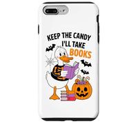 Guárdate los Caramelos, me llevaré Libros Duck Skeleton Carcasa para iPhone 7 Plus/8 Plus