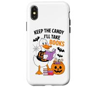 Guárdate los Caramelos, me llevaré Libros Duck Skeleton Carcasa para iPhone X/XS