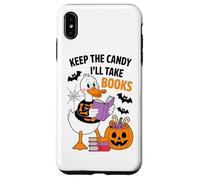 Guárdate los Caramelos, me llevaré Libros Duck Skeleton Carcasa para iPhone XS MAX