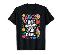 Guardería divertida para maestros de I Teach Tiny Humans Camiseta
