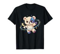 Guardería Infantil Astronaut Bear Cosmic Moon and Stars Camiseta