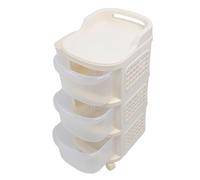 Guardería para Recién Nacidos, Carrito para Cambiar Pañales con Estante de Almacenamiento de 3 Niveles para Guardería, Oficina, Baño