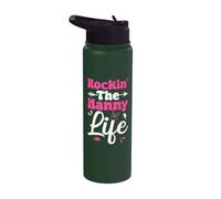 Guardería Rockin The Nanny Life Niñera Stainless Steel Insulated Water Bottle