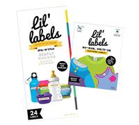Guardería Value Pack - escribe en etiquetas de nombre, impermeable Simply Colors/Bright White