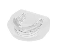 Guardia bucal de ronquidos, boquilla de ronquido efectivo, protector de boca de silicona reutilizable, aprobada por la FDA, ajustable, 5x4.5cm/1.97x1.77 pulgadas calidad de sueño mejorada para hombres