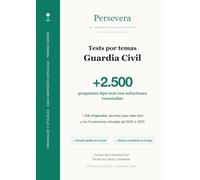 Guardia Civil · Tests por temas: +2.500 preguntas con solución razonada y los 9 exámenes oficiales de 2022 a 2025 · Escala de Cabos y Guardias · Edición 2026