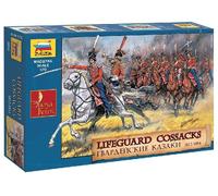 Guardia Cossaca 1812-14 1:72 Figura Kit De Modelo De Plástico ZVEZDA