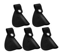 Guardia de la nariz para vasos, 5 piezas de protección solar de la nariz, protección protectora de rayos UV, parche de ojo UV antisun para gafas Sunlight Mujeres Mujeres deportes, negro