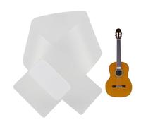 Guardia de rasguño de bajo, plato de scratch de la guitarra | Dif finalista Anti raspador Guardias de polvo transparente | Accesorios musicales de Scratch Plate, tablero de protección para guitarrista