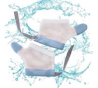 Guardia de succión de pulgar - 1 par de humb a la parada para niños | Guantes anti-alimentación de bebé resistente al bocado ajustable | Guardia de dedo de parada transpirable para bebé, tapón