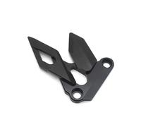 Guardia del Disco de Freno Delantero Compatible Con Yamaha NMAX155 NMAX 155 N MAX CNC, Protector De Pinza Delantera Y Disco Freno Trasero(Bright black)