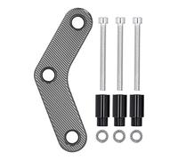 Guardia del motor del motor de motocicleta El deslizamiento del tramo de choque del lado izquierdo para el SV650 SV650X 2018 2021 Protector de caída de aleación de aluminio CNC de (Gris)