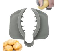 Guardia del - Protector manual de seguridad con soporte para agarre de alimentos, resistente al deslizamiento | Versátil escudo de dedos para diagnide mandolina rallador