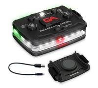 Guardian Angel Barra de luz de seguridad personal de la serie Elite | Linterna magnética de montaje manos libres para seguridad nocturna, batería recargable de larga duración (azul/azul)