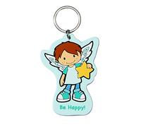 Guardian Angel "Be Happy!" plastic pend. kr 6.5cm