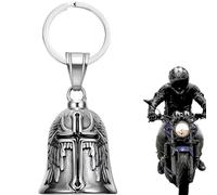 Guardian Bell,Biker Bell,Motorrad Schlüsselger,Guardian Biker Bell,Motorrad Glocke Glücksbringer,Edelstahl Motorradglocke,Guardian Bell Motorrad,Anhänger Motorcycle,Glücksbringer Schlüsselanhänger,
