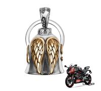Guardian Bell - Campana para motocicleta Harley Biker Bell para moto, conexión biker campana, campana de moto, campana de Glocke Guardians Moto Anhännger Motocicleta Campana Guardian Biker Bell
