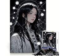 Guardián Celestial︰ Tejedor de Constelaciones Rompecabezas para Adolescentes de 1000 Piezas Pensamiento Lógico Diversión Fácil Cierre Perfecto Regalo de Temporada (50x75cm)