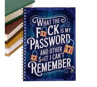 Guardián de contraseñas en, libro de información de inicio de sesión, cuaderno de seguridad de 100 páginas con diseño organizado, diario de contraseñas, libro con cubierta duradera, accesorio