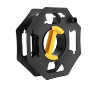 Guardián De Envoltura De Cable - Almacenamiento De Ruedas De Carrete De Cable | Carrete De Almacenamiento De Cordón De Extensión Portátil De Servicio Pesado Hexagonal Para Barcos, Campistas Y Campista
