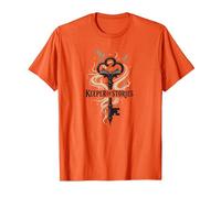 Guardián de Las Historias: Clave mágica para los reinos literarios Camiseta, Hombre, Naranja, 3XL