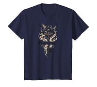 Guardián de Las Historias: Clave mágica para los reinos literarios Camiseta, Niños, Azul Marino, 6 años